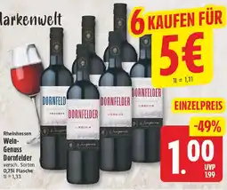 NP Discount Rheinhessen Wein-Genuss Dornfelder Angebot