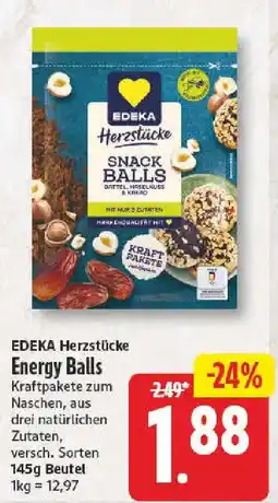 NP Discount EDEKA Herzstücke Energy Balls Angebot