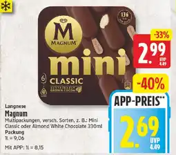 NP Discount Langnese Magnum Angebot