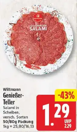 NP Discount Wiltmann Genießer-Teller Angebot