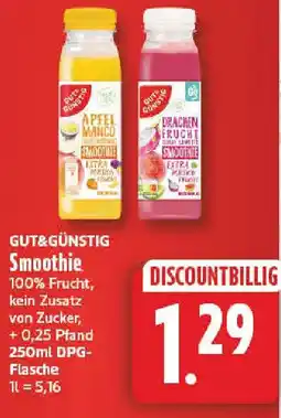 NP Discount GUT&GÜNSTIG Smoothie Angebot