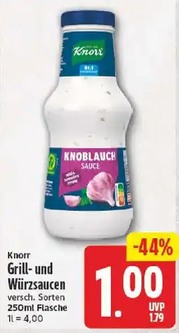 NP Discount Knorr Grill- und Würzsauces Angebot