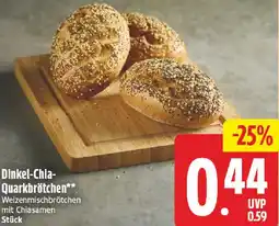 NP Discount Dinkel-Chia-Quarkbrötchen Angebot