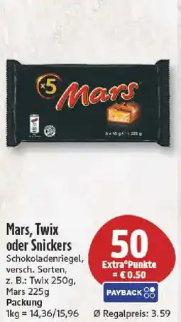 NP Discount Mars, Twix oder Snickers Angebot