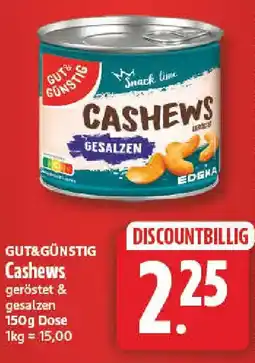 NP Discount GUT&GÜNSTIG Cashews Angebot