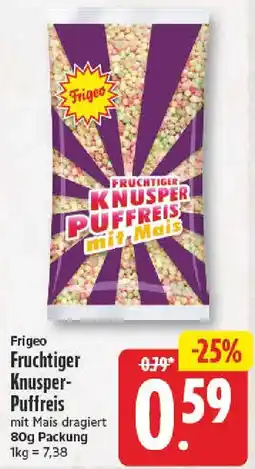 NP Discount Frigeo Fruchtiger Knusper-Pufffreis Angebot