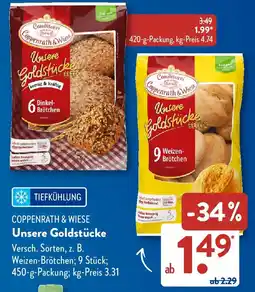Aldi Süd COPPENRATH & WIESE Unsere Goldstücke Angebot