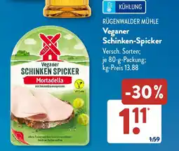 Aldi Süd Rügenwalder Mühle Veganer Schinken-Spicker Angebot