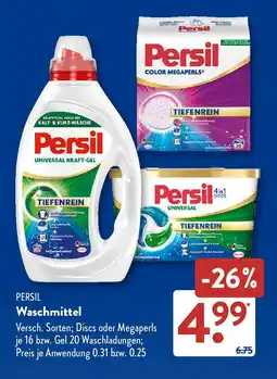 Aldi Süd Persil Waschmittel Angebot