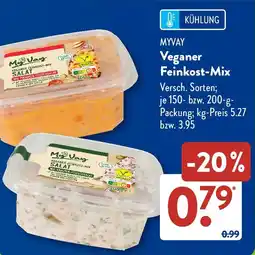 Aldi Süd MYVAY Veganer Feinkost-Mix Angebot