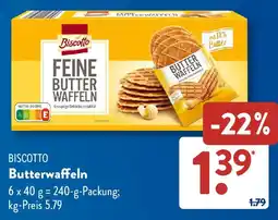 Aldi Süd Biscotto Butterwaffeln Angebot