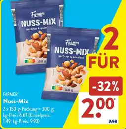 Aldi Süd Farmer Nuss-Mix Angebot