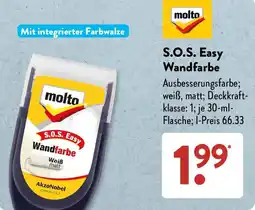 Aldi Süd S.O.S. Easy Wandfarbe Angebot
