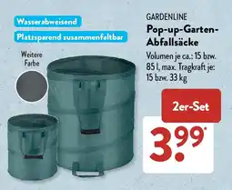 Aldi Süd GARDENLINE Pop-up-Garten-Abfallsäcke Angebot