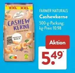 Aldi Süd Farmer Naturals Cashewkerne Angebot