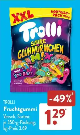 Aldi Süd TROLLI Fruchtgummi Angebot