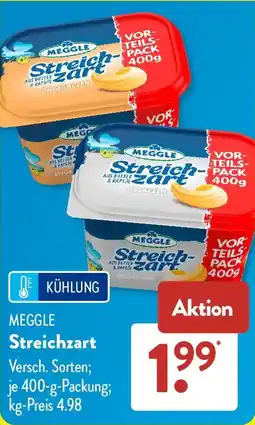 Aldi Süd MEGGLE Streichzart Angebot