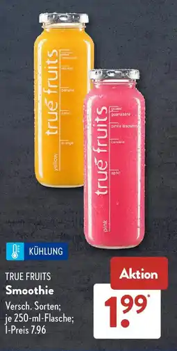 Aldi Süd TRUE FRUITS Smoothie Angebot
