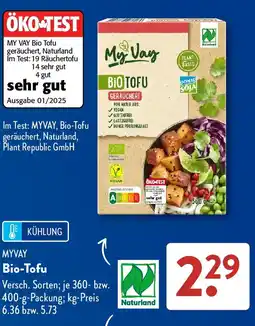 Aldi Süd MYVAY Bio-Tofu Angebot
