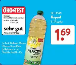 Aldi Süd Bellasan Rapsöl Angebot