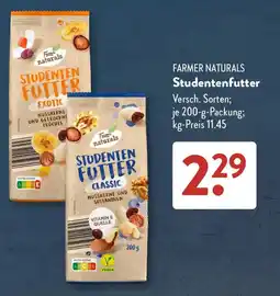 Aldi Süd Farmer Naturals Studentenfutter Angebot