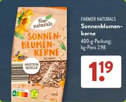 Aldi Süd FARMER NATURALS Sonnenblumenkerne Angebot