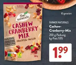 Aldi Süd Farmer naturals Cashew-Cranberry-Mix Angebot