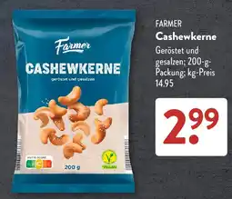 Aldi Süd Farmer Cashewkerne Angebot