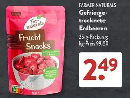 Aldi Süd Farmer naturals Gefriergetrocknete Erdbeeren Angebot