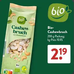 Aldi Süd bio Cashewbruch Angebot