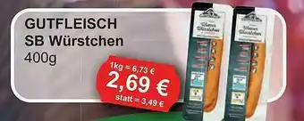 CAP Markt Gutfleisch Sb Würstchen Angebot