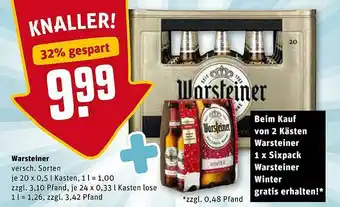 REWE Warsteiner Angebot