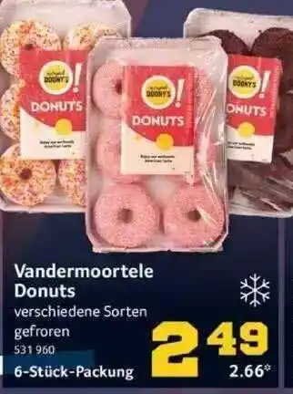 Selgros Vandermoortele Donuts Angebot