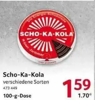 Selgros Scho-ka-kola Angebot