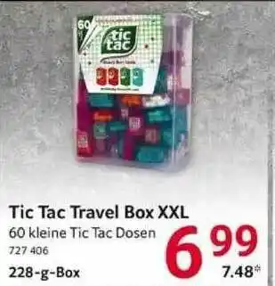 Selgros Tic Tac Travel Box Xxl Angebot