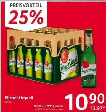 Selgros Pilsner Urquell Angebot