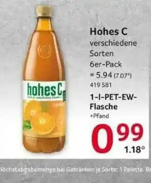 Selgros Hohes C Angebot