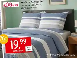 Zurbrüggen s.Oliver Renforce-Bettwäsche Angebot