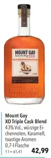 CITTI Markt Mount Gay XO Triple Cask Blend Angebot