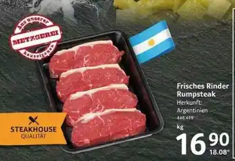 Selgros Frisches Rinder Rumpsteak Angebot