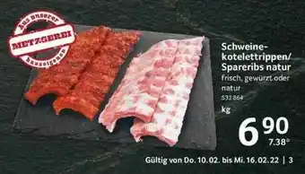 Selgros Schweine-kotelettrippen-spareribs Natur Angebot