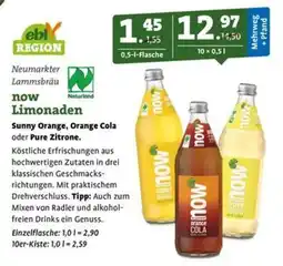 Ebl Naturkost now Limonaden Angebot