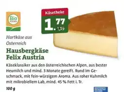 Ebl Naturkost Hausbergkäse Felix Austria Angebot