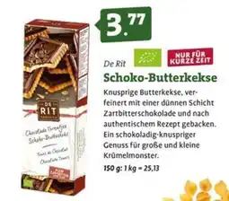 Ebl Naturkost De Rit Schoko-Butterkekse Angebot