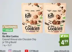 CITTI Markt Koro Bio Mini Cookies Angebot