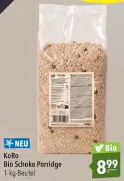 CITTI Markt KoRo Bio Schoko Porridge Angebot