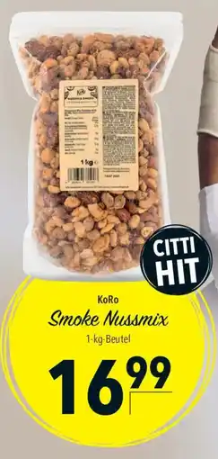 CITTI Markt KoRo Smoke Nussmix Angebot