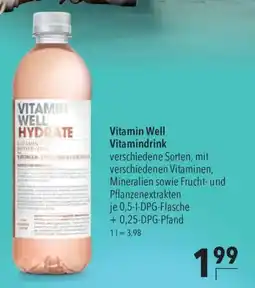 CITTI Markt Vitamin Well Hydrate Angebot