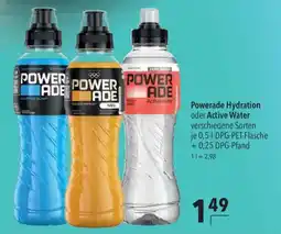 CITTI Markt Powerade Hydration oder Active Water Angebot