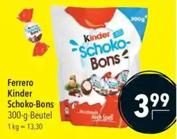 CITTI Markt Ferrero Kinder Schoko-Bons Angebot